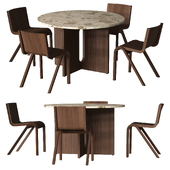 Androgyne Dining Table and Ready Dining Chair