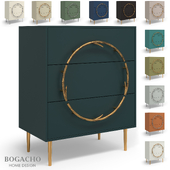 Chest of drawers Art Color matte Style with 3 drawers