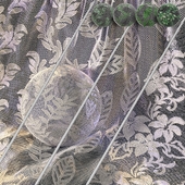 8 Floral Lace & Guipure Embroidery Fabric materials -vol12