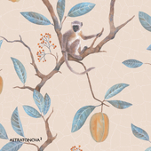 Astratonova Дизайнерские обои - Among the tree branches [Collection_2]