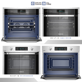 Gas Oven & Microwave