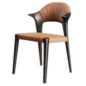 KUNST short arms dining chair