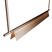Metal mesh lampshadeLineare LED-Leuchte