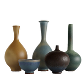 Ceramic Vases Set 2 by Berndt Friberg