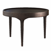 101 Copenhagen PHANTOM Round cast iron coffee table