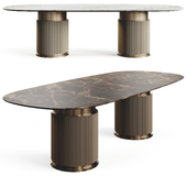 Capital Collection ROCK OVAL TABLE