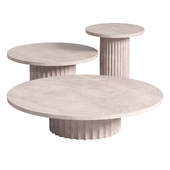 ALLURE Round coffee table By BAXTER