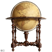 Retro globe