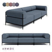 OM Sofa NORDIC large straight from Armos