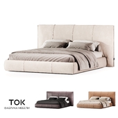 (OM) Bed "Houmi" 180 Tok Furniture