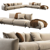 Marenco system sofa by Arflex