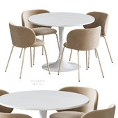 IKEA DOCKSTA KRYLBO стол и стулья