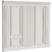 Decorative plaster with molding #90