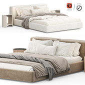 Superoblong Bed by Cappelini