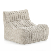 Aralia one seater with hocker by Michel Ducaroy for Ligne Roset