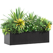 Outdoor Window Box Plant Hanging Pot Basket for Plants with Flowers.Pots, Planters Window Boxes.Lawn Decorations