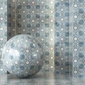 Moroccan Tiles Texture - 4K - Seamless - 4 Color