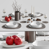 Table setting in Scandinavian style_03