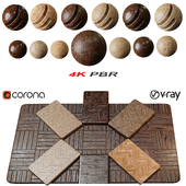 wood parquet material pack