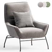 Light Gray Accent Chair
