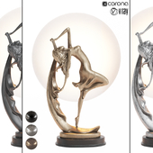 dancer table lamp