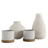 Ceramic vase set