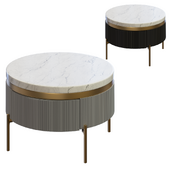 Progressive Furniture Deco District Round Cocktail Tables