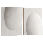 Abstract wall art Oval