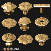 Collection of door knobs and handle-set 0028