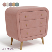 OM Nightstand and chest of drawers SCANDY from Armos