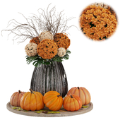 Decorative Pumpkin Bouquet