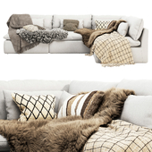 Aria corner sectional sofa  by SIXPENNY