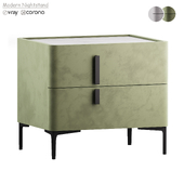 Modern Nightstand with Drawers