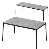 Artic Fast Dining Table By Connubia