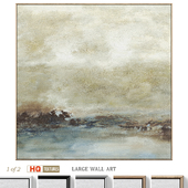 Accent Large Abstract Textural Wall Art C-1023