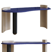 Contemporary Table Blue