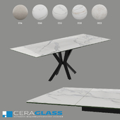 Обеденный стол CERAGLASS CGP-021_W