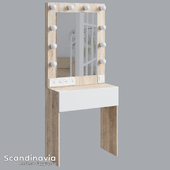 Dressing table with mirror Scandinavia