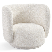 Rico Lounge Chair Boucle By Fermliving