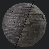 Stone Wall Materials 86- Decorative Slat Stone wall | Pbr 4k Seamless
