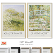 Monet Vintage Exhibition Poster P-667