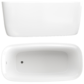 Acrylic bathtub Allen Brau Infinity 3 170x78 2.21003.21 white matt