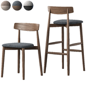 Miniforms Claretta Chair and Bar Stool