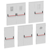 Collection of fire doors. 5 models