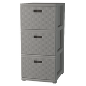 пластиковый комод с выдвижными ящиками/plastic chest of drawers with drawers