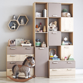 Children&#39;s furniture with toys 39