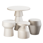 Coffee tables set by Pimar