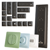Ovalis sockets and switches from Schneider Electric