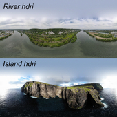 Island and River HDRI