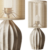 Керамическая лампа | Orbe Lamp White |Grès Ceramics